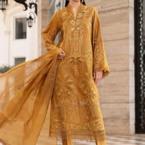 3 Piece Embroidered Lawn Suit