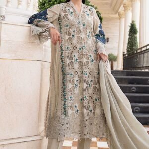 3 Piece Embroidered Lawn Suit