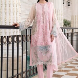 3 Piece Embroidered Lawn Suit