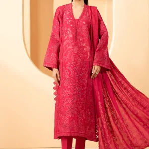 3 Piece Embroidered Lawn Suit