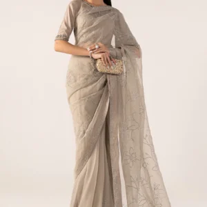 Embellished Chiffon Saree