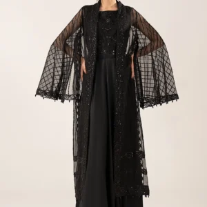 3 Piece Embroidered Organza Suit